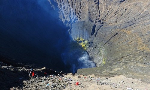Zdjcie INDONEZJA / Jawa / kaldera Tengger / krater