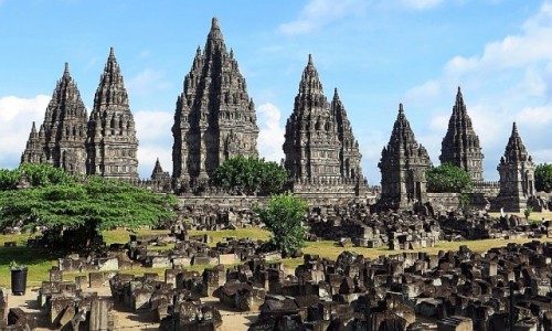 Zdjcie INDONEZJA / Jawa / Yogyakarta / witynia Prambanan