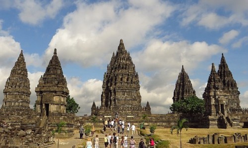 Zdjcie INDONEZJA / Jawa / Yogyakarta / witynia Prambanan