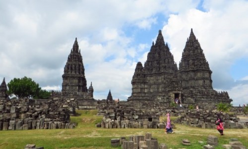 Zdjcie INDONEZJA / Jawa / Yogyakarta / witynia Prambanan