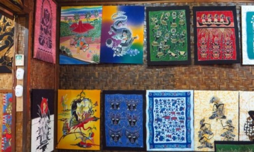 Zdjcie INDONEZJA / Jawa / Yogyakarta / jawajskie batiki