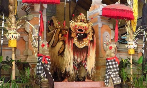 Zdjęcie INDONEZJA / Bali / okolice Ubud / Taniec Barong