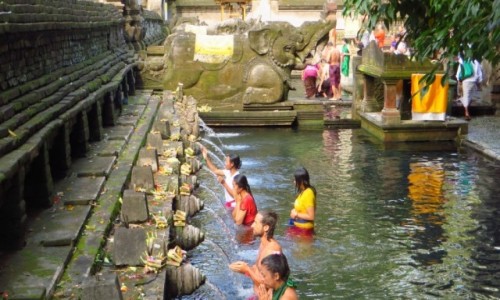 Zdjcie INDONEZJA / Bali / wulkan Batur / Pura Tirta Empul