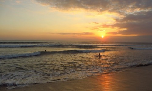 Zdjecie INDONEZJA / Bali / Kuta / zachd Soca