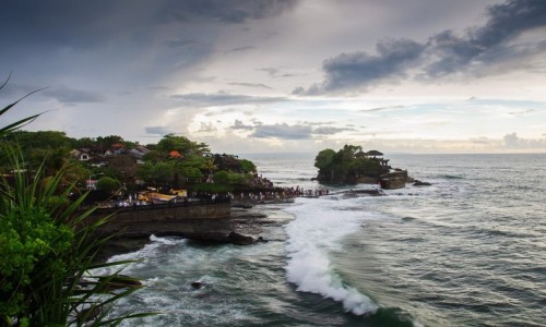 Zdjecie INDONEZJA / Wyspa Bali / Tabanan / witynia Tanah Lot