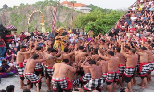 Zdjcie INDONEZJA / Bali / Uluwatu Tempel / Kecak dance