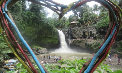 Zdjecie INDONEZJA / Ubud / Taganungan Waterfall / Walentynkowy Wodospad