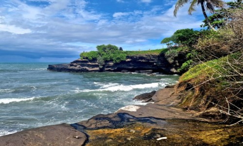 Zdjęcie INDONEZJA / Bali / Tanah Lot / Wybrzeże
