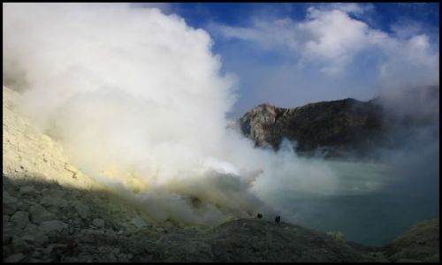 Zdjęcie INDONEZJA / Jawa / Ijen  / jeszcze przez chwile myslalam ... niebo ...