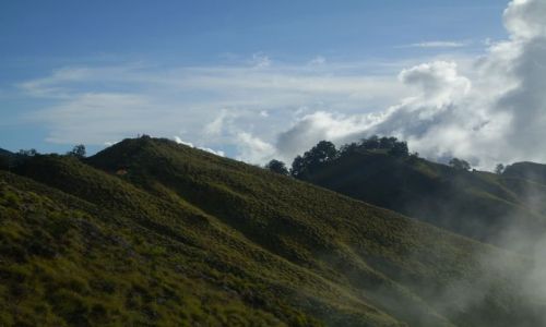 Zdjcie INDONEZJA / Lombok / Rinjani / ... namiot ...