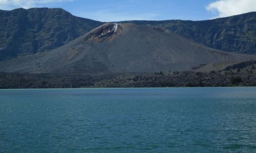 Zdjcie INDONEZJA / Lombok / Rinjani / ... odcienie ...