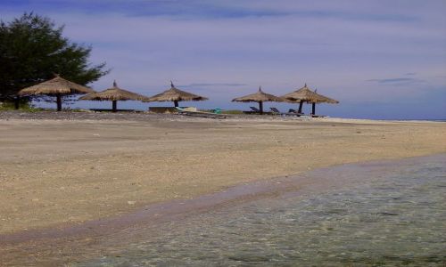 Zdjcie INDONEZJA / wysepka Gili Air / Gili Air / pnocna plaa