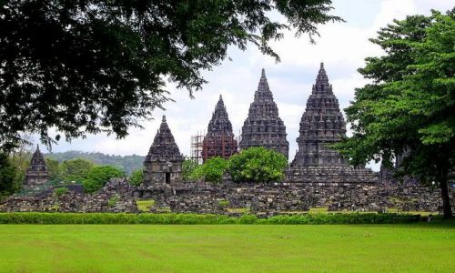 Zdjecie INDONEZJA / Jawa / witynia Prambanan / wiatynia Prambanan