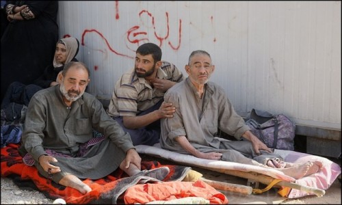 Zdjecie IRAK / Erbil / Makhmur / Uchodcy z Mosulu 2