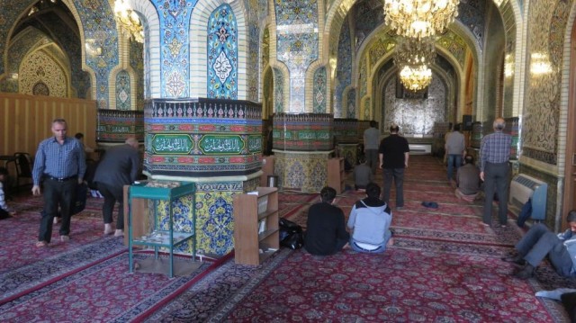 Zdj cia: Teheran, Meczet w środku, IRAN Zdj cia: Teheran, Meczet w środku, IRAN