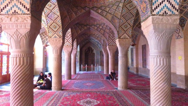 Zdj cia: Sziraz, Meczet Nasir al-Mulk, IRAN Zdj cia: Sziraz, Meczet Nasir al-Mulk, IRAN