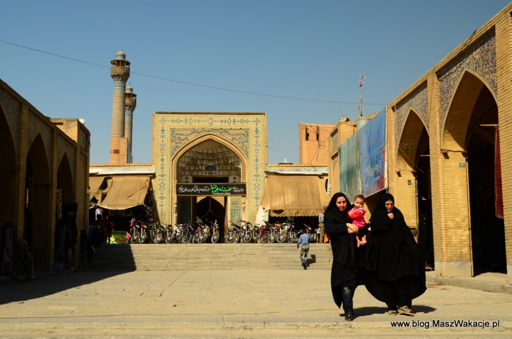 Zdjęcia: Isfahan - wejście na bazar, Iran, Isfahan - bazar, IRAN Zdjęcia: Isfahan - wejście na bazar, Iran, Isfahan - bazar, IRAN