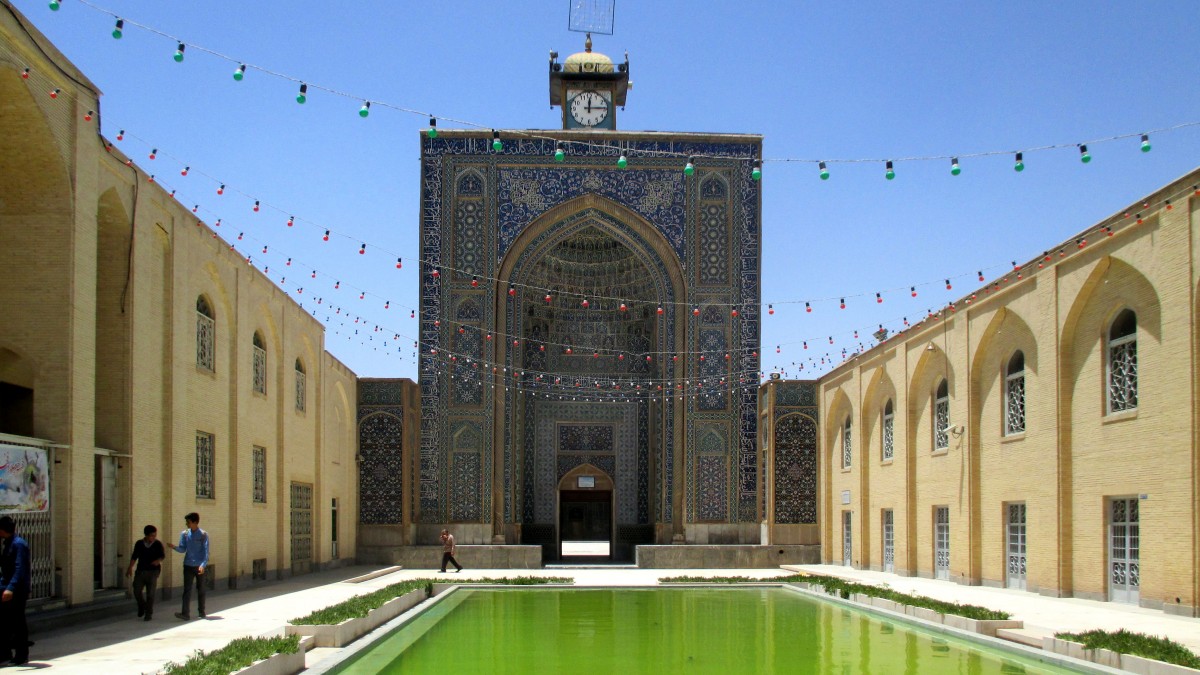 Zdjęcia: Meczet Piątkowy, Kerman, 12:15, IRAN Zdjęcia: Meczet Piątkowy, Kerman, 12:15, IRAN