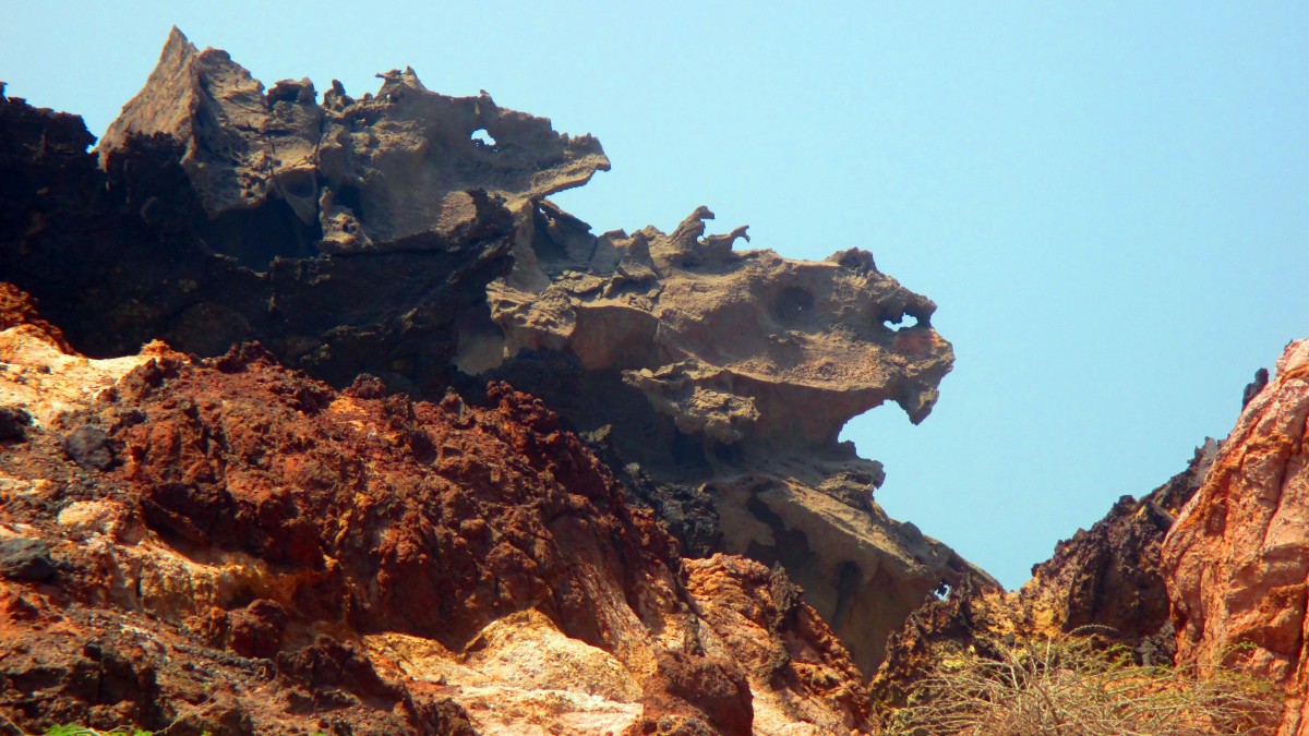 Zdjęcia: Rainbow Valley, Wyspa Hormoz, Kamienne jaszczury, IRAN Zdjęcia: Rainbow Valley, Wyspa Hormoz, Kamienne jaszczury, IRAN