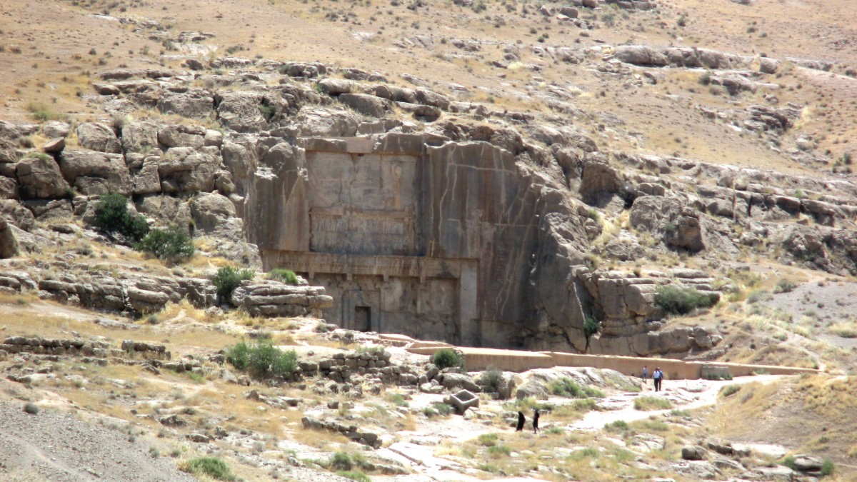 Zdjęcia: Tacht-e dżamszid (Parsa), Shiraz, Grobowiec Artakserksesa III, IRAN Zdjęcia: Tacht-e dżamszid (Parsa), Shiraz, Grobowiec Artakserksesa III, IRAN