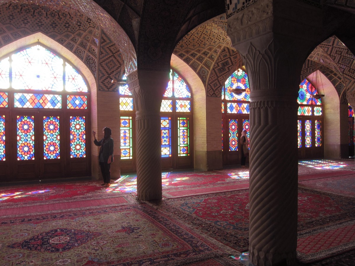 Zdjęcia: Yazd, Yazd, Różowy Meczet, IRAN Zdjęcia: Yazd, Yazd, Różowy Meczet, IRAN