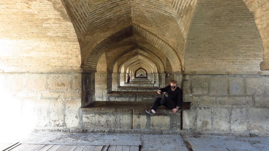 Zdjęcia: Isfahan, Zabytkowy most Khaju - dolna część, IRAN Zdjęcia: Isfahan, Zabytkowy most Khaju - dolna część, IRAN