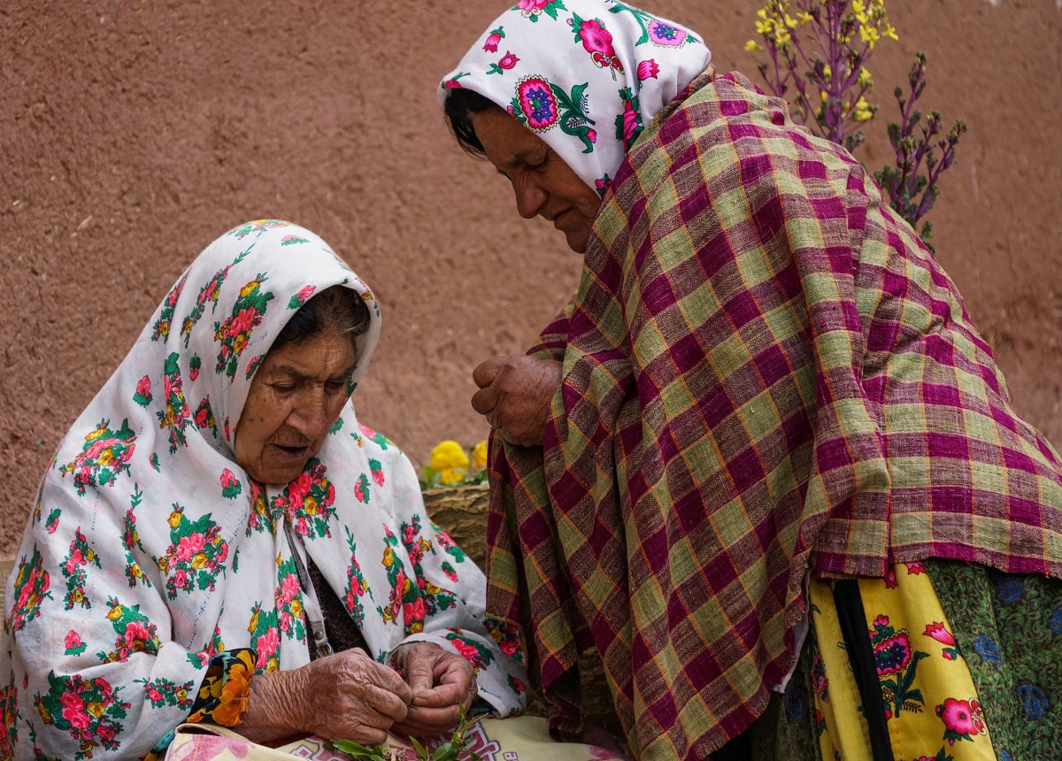 Zdjęcia: Abyaneh, płn. Iran, Wymiana doświadczeń..., IRAN Zdjęcia: Abyaneh, płn. Iran, Wymiana doświadczeń..., IRAN