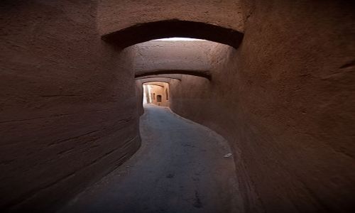Zdjecie IRAN / Yazd / Yazd / uliczki starego miasta