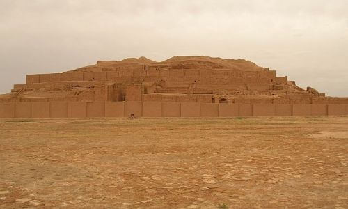IRAN / brak / Choqa Zanbil okolice Ahvazu / ziggurat