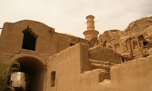 Zdjęcie IRAN / brak / Kharanaq okolice Yazdu / meczet