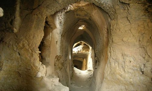 Zdjęcie IRAN / brak / Kharanaq okolice Yazdu / uliczka
