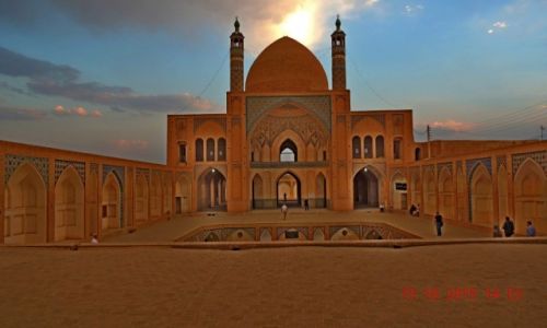 Zdjecie IRAN / Kashan / Agha Bozorg meczet / Iran