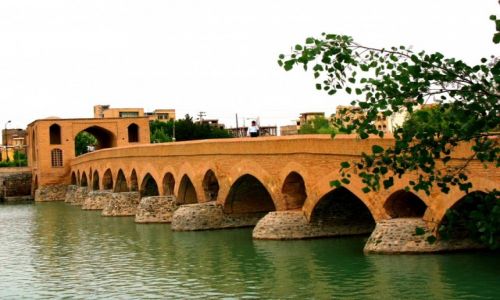 Zdjecie IRAN / - / Esahan / Esfahan - most na Zajande