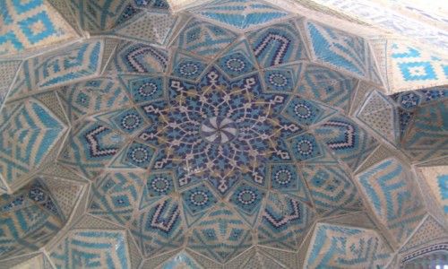 Zdjecie IRAN / Iran wschodni / Kerman / geometria