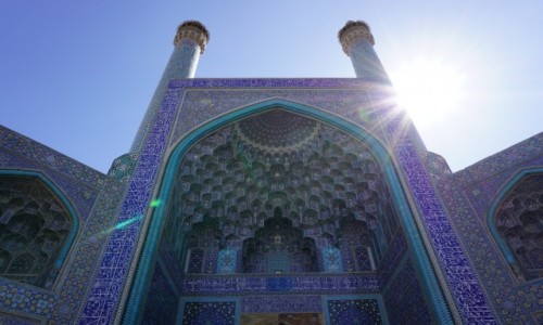 Zdjecie IRAN / Isfahan province / Isfahan / Meczet Krlewski