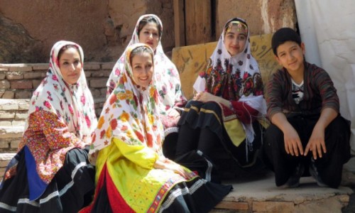 Zdjcie IRAN / Kashan / Wie Abyaneh / Sam wdzik