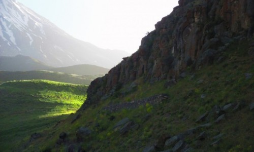 Zdjcie IRAN / Okolice wsi Polour / Damavand / wiato i cie