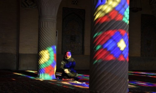 Zdjecie IRAN / Shiraz / Nasir al-mulk / Kolory Iranu