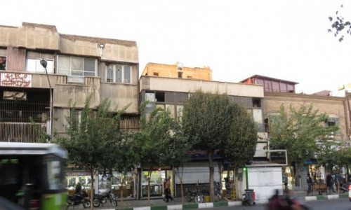 IRAN / - / Teheran / Typowe budynki - centrum miasta