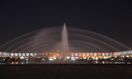 Zdjecie IRAN / Isfahan / Plac Imama / Isfahan noc