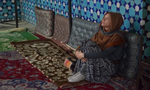 Zdjecie IRAN / Yazd / wntrze meczetu / Nieznajoma