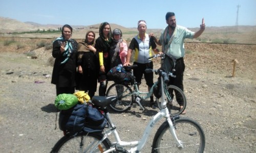 Zdjecie IRAN / iran polnocny / iran / IRAN ROWEREM
