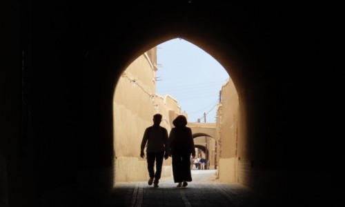 Zdjcie IRAN / - / Jazd / Turyci ?