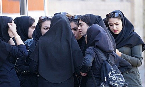 Zdjecie IRAN / pn Iran / Kāshān / W krainie czadorw...