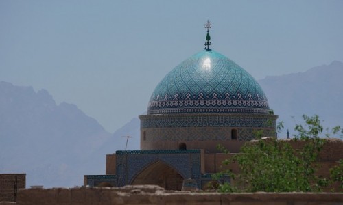 Zdjecie IRAN / Yazd / Yazd / Bkitne kopuy Yazd