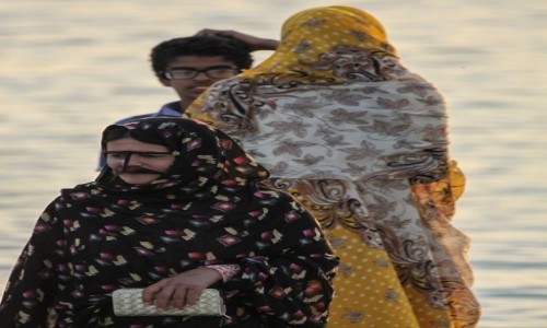 Zdjecie IRAN / wyspa Qeshm / Qeshm / Kobiety z ludu Bandari