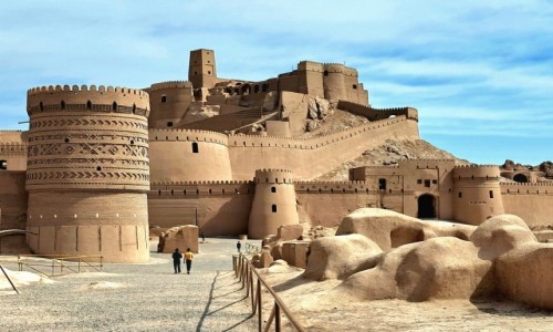 Zdjecie IRAN / Kerman / Twierdza w Bam / Zamek Grny
