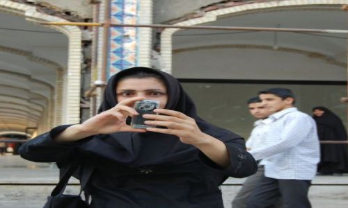 Zdjecie IRAN / Mashad / Masha, przy meczecie Immama Rezy / Moja chwila sławy