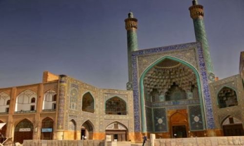 Zdjęcie IRAN / Esfahan - połowa ¶wiata... / Meczet Imama na Placu Imama / Meczet Imama
