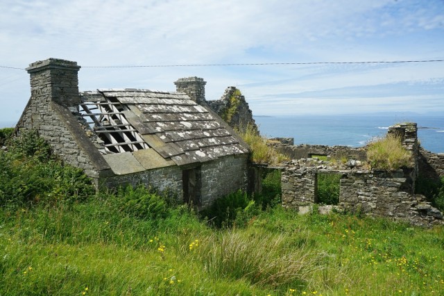 Zdj cia: Doolin, Hrabstwo Clare, Opuszczone gospodarstwa, IRLANDIA Zdj cia: Doolin, Hrabstwo Clare, Opuszczone gospodarstwa, IRLANDIA